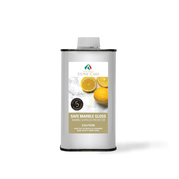 "SAFE MARBLE" anti-etching & acid  Sealer for Marble, Natural Stone & Terrazzo